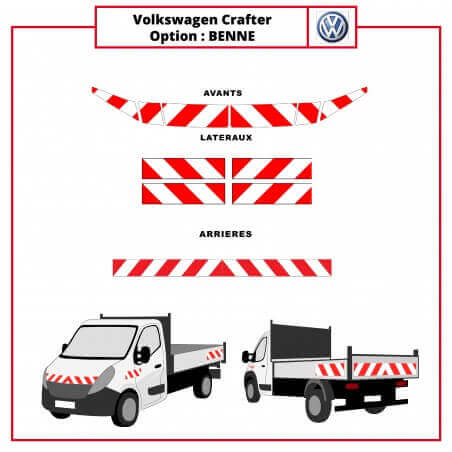 Kit de balisage Volkswagen Crafter Benne