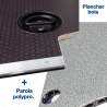 Habillage complet alliant les meilleurs matériaux : bois et polypro - Nissan Primastar 2022+