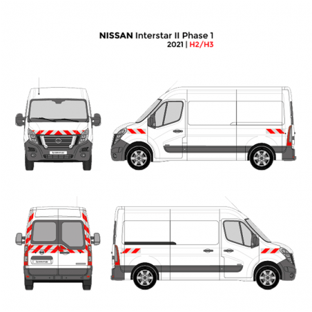 Kit de Balisage - Nissan Interstar 2022+